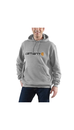 Carhartt Mens Marquette Logo Hoodie