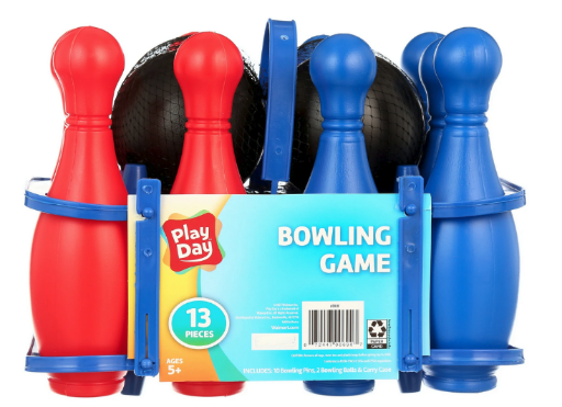 Amloid Kids' Play Plastic Bowling Set