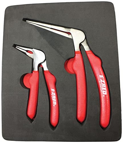 EZRED KWP2 Kiwi Bent Head Needle-Nose Pliers 2 Set