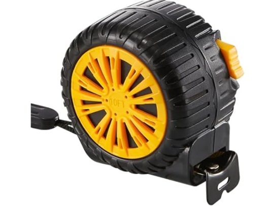 DepthX Self-Locking Retractable Tape Measure 10-ft
