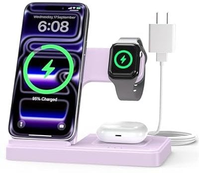 GETPALS Wireless Charger Stand Charging Station 3 in 1 Deal