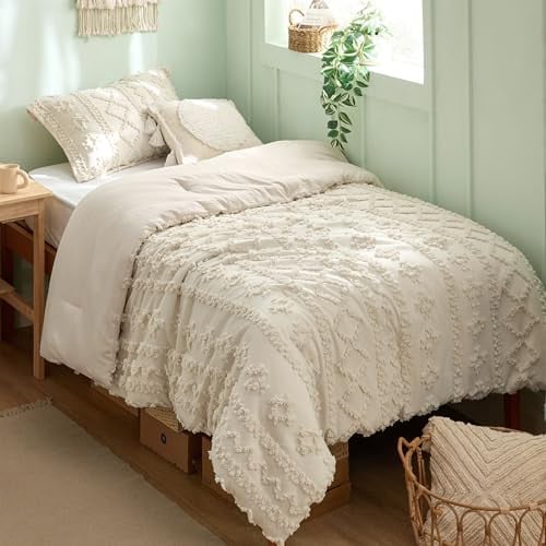 Bedsure Tufted Boho Comforter Sets - Many Color Options  Deal