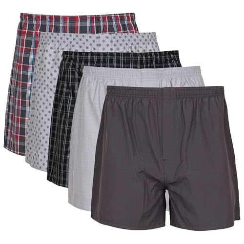 Gildan Men's Underwear Boxers 5-Pack Deal