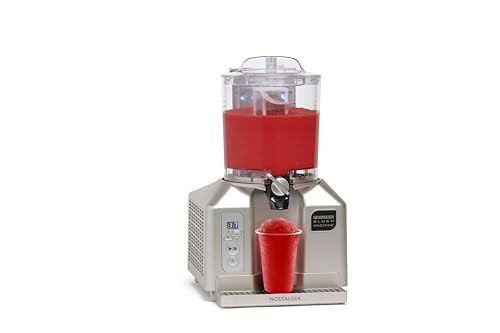 Nostalgia Professional Frozen Slush Machine 2.8-Liter Stainless Steel