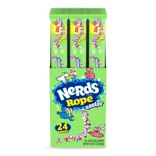 NERDS Hoppin’ Rope Springtime Easter Candy 0.92 oz (Pack of 24)