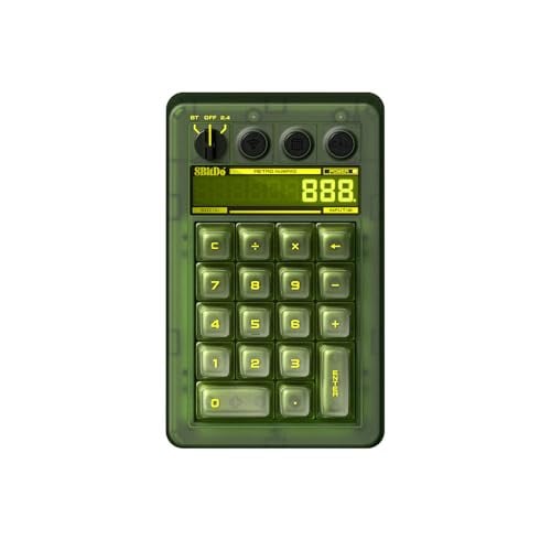 8BitDo Retro 18 Wireless Mechanical Numpad w/ Display (Bluetooth / 2.4G / USB-C)
