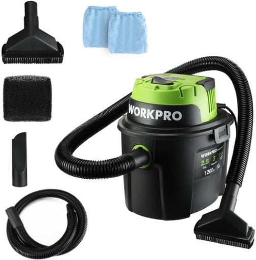 WORKPRO Wet Dry Vacuum 2.5 Gallon 3 Peak Horsepower Deal
