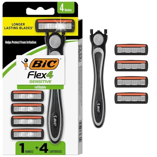 BIC Flex 4 Refillable Razors Deal