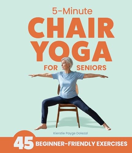 Chair Yoga for Seniors Simple Exercises - 5 Minutes - age 60+