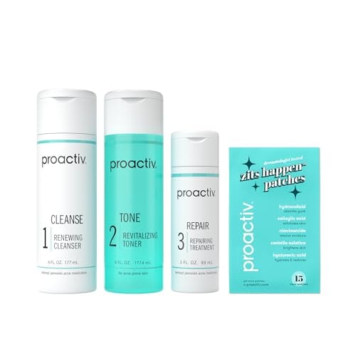 Proactiv Solution Acne Treatment Kit, 3-Step Routine, 90-Day Supply