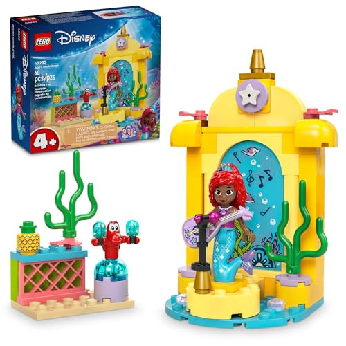 LEGO Disney Ariel's Music Stage 60-Piece