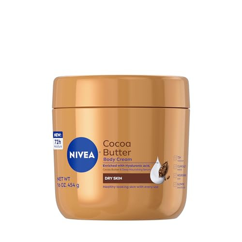 16-Oz NIVEA Cocoa Butter Body Cream w/ Deep Moisture Serum