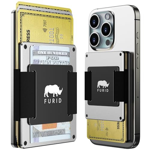 Furid Magnetic Card-Wallet w/ Cash Strap (Compatible with Apple MagSafe)