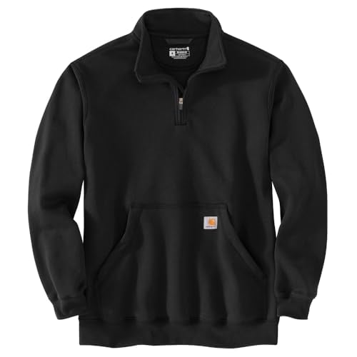 Carhartt Men's Marquette 1/4-Zip Mock-Neck Sweatshirt