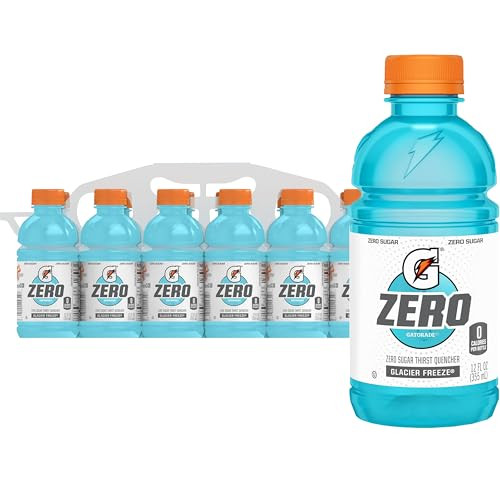 12-Pack 12-Oz Gatorade Thirst Quencher Zero Sugar Sports Drink (Glacier Freeze)