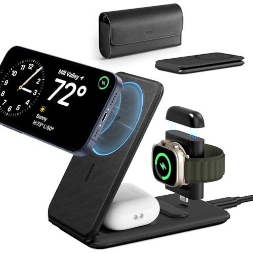 7.5W ESR 3-in-1 MagSafe Travel Charger Stand