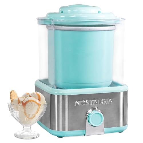 Nostalgia Electric Ice Cream Maker with 2-Qt Double Insulated Gel Canister Deal