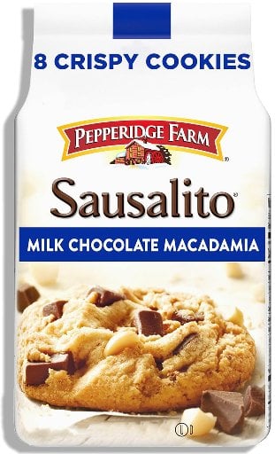 Pepperidge Farm Sausalito Crispy Cookies Milk Chocolate Macadamia Nut 2-Pack Deal