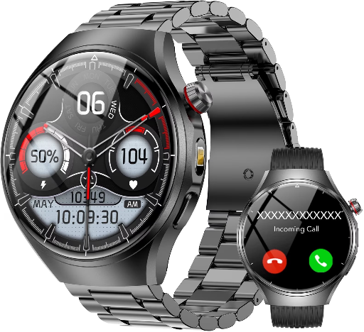 Smart Watch for Men 1.52" AMOLED Bluetooth Calling