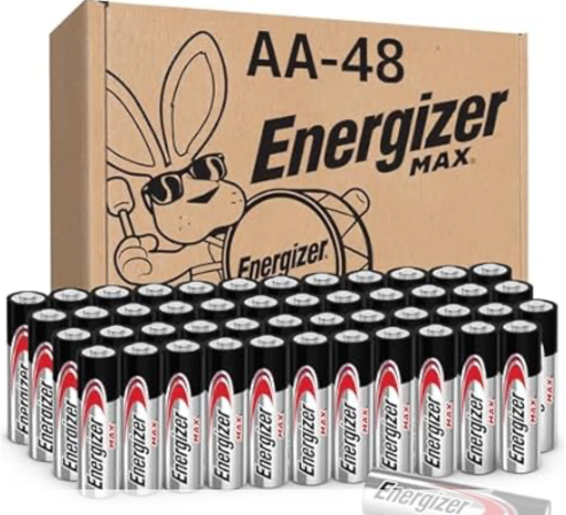 Energizer MAX AA Alkaline Batteries 48-Count