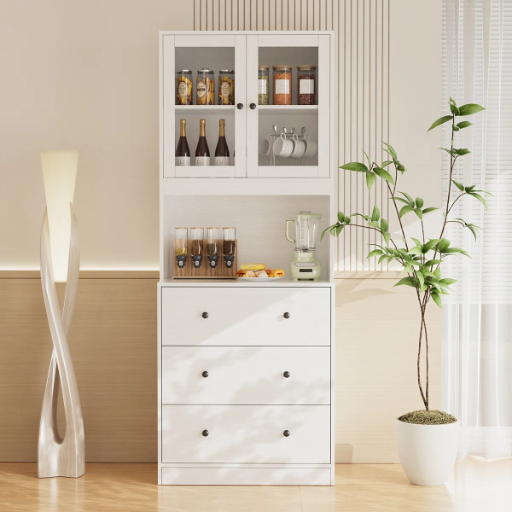 Ebern Designs 70.9" Kitchen Pantry Cabinet