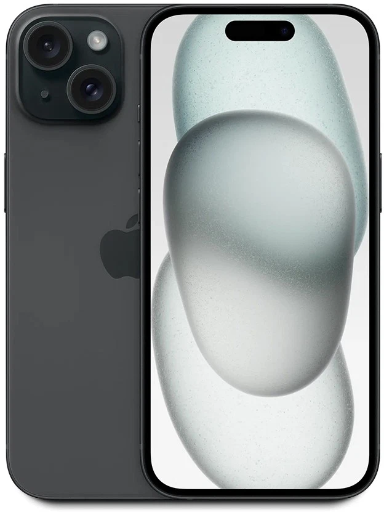 Apple iPhone 15 256GB Unlocked 6.1" Black A2846 (Rerfurb)