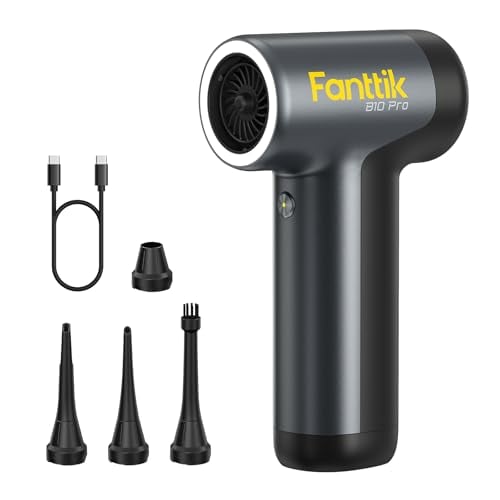 Fanttik B10 Pro Electric Air Duster w/ 110,000RPM Brushless Motor & 4 Nozzles