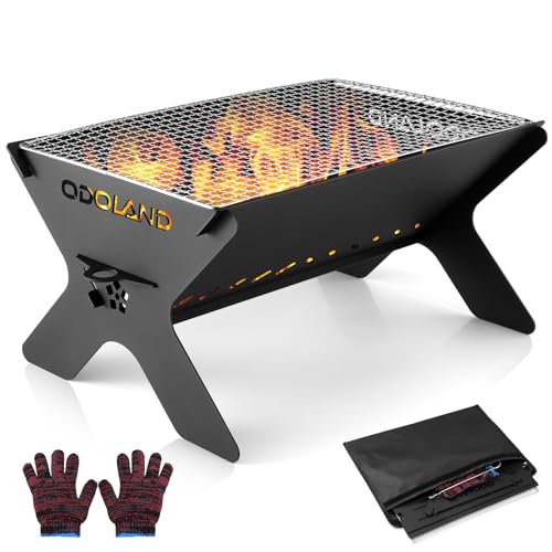 Odoland Portable Folding Charcoal Grills