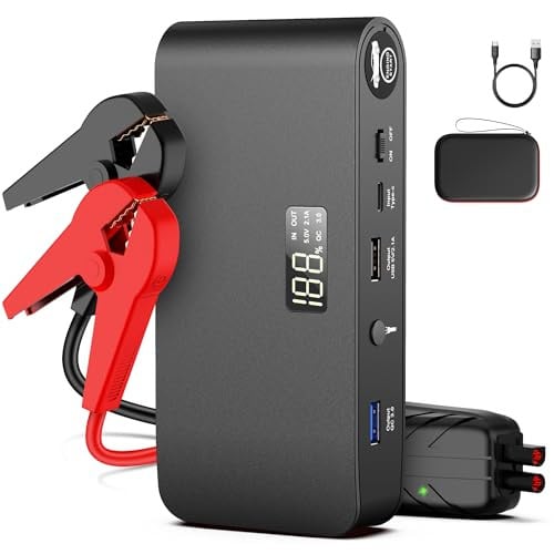 Bookoo 12V 16000mAh Car Battery Jump Starter Box Deal