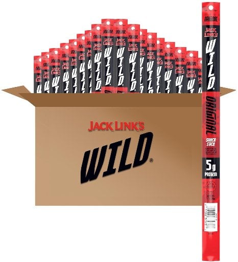 Jack Link's WILD Original Meat Sticks (20 Pack)