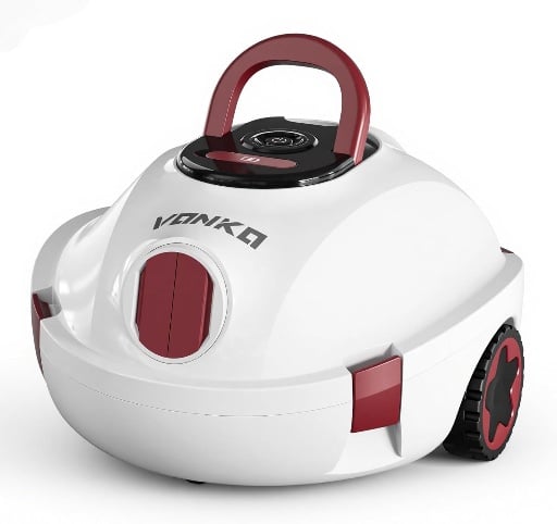 VONKO P10 Cordless Robotic Pool Cleaner 100-Min Runtime Deal