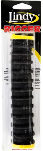Lindy Rigger Fishing Lure Accessory Black Yellow