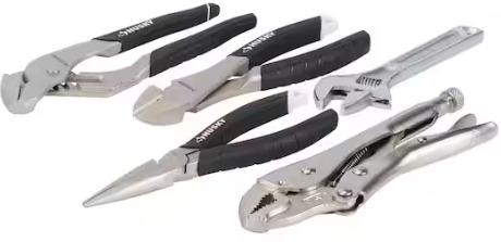 Husky 5-Piece Pliers and Wrench Set (In-Store Price) Deal