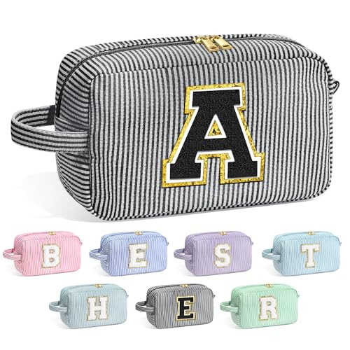 Initial Makeup Toiletry Bag