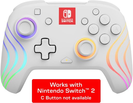 PDP Gaming Afterglow Wave Wireless Motion Plus Nintendo Switch Controller