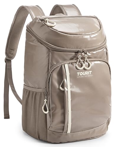TOURIT Soft Side Lightweight Insulated Cooler Backpack Bag w/ Circular Zipper Deal