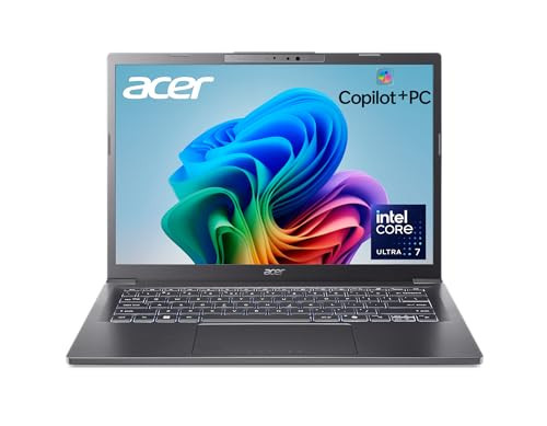 acer Aspire 14 AI Copilot+, 14" WUXGA Display, Intel Ultra 7 256V, Intel ARC 140V, 16GB LPDDR5X, 1TB SSD