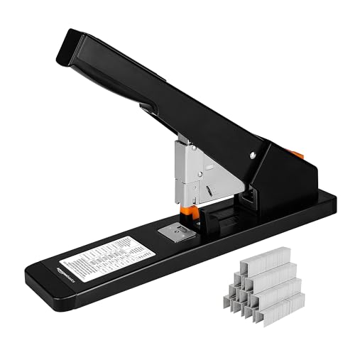 Amazon Basics Heavy Duty Industrial Stapler 210 Sheets Capacity