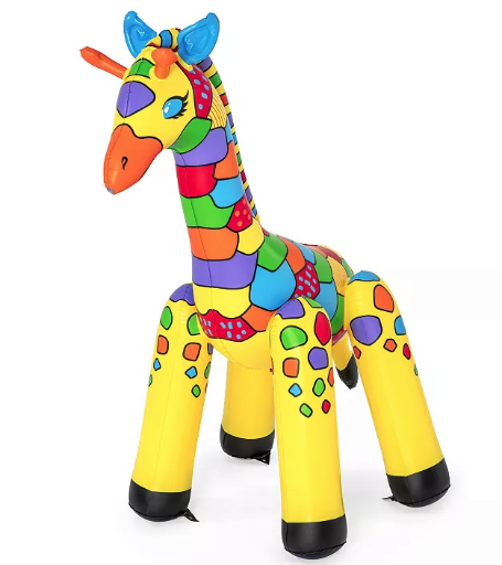 H2OGO! Jumbo Giraffe 6ft. 6in. Inflatable Sprinkler