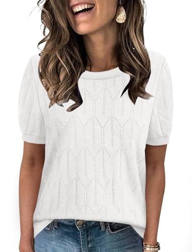 Sampeel Round Neck Knit Tops