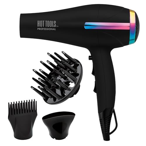 HOT TOOLS Professional Ceramic Rainbow Hair Dryer 1875 Watts Deal