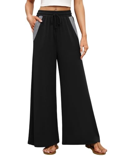Marvmys Women's Wide Leg Cotton Pants