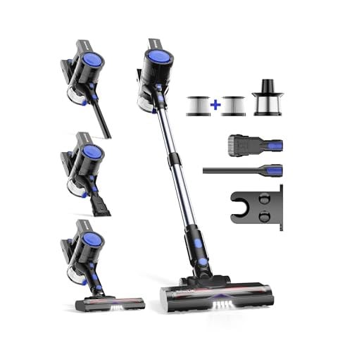 (Prime Deal) XenonLab 6-in-1 45KPA Rechargeable Lightweight Vacuum, Up to 45 Mins Runtime Deal