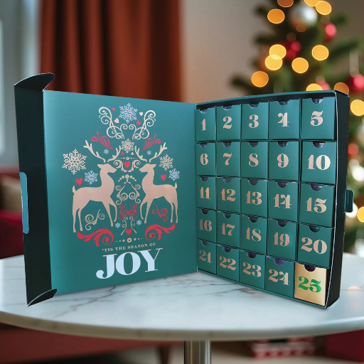 25-Day Christmas Votive Candle Advent Calendar