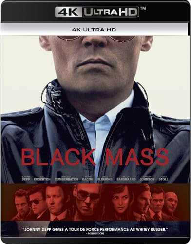 Black Mass 4K UHD Blu-ray