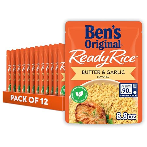 Ben's Original Ready Rice (Butter and Garlic) 12-Pack