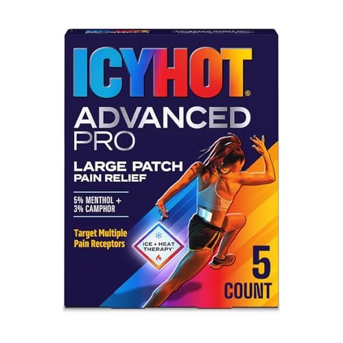 Icy Hot Advanced PRO Pain Relief Patches 5-Count Deal