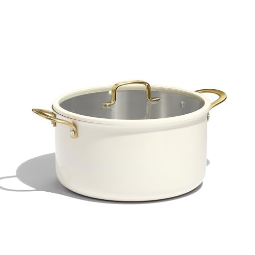 CAROTE Tri-Ply Stainless Steel Stock Pot w/ Lid 8-Quart Deal