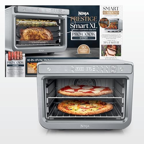 Ninja Air Fryer & Toaster Oven Combo 10-in-1 Prestige Smart XL Oven DT551 Deal
