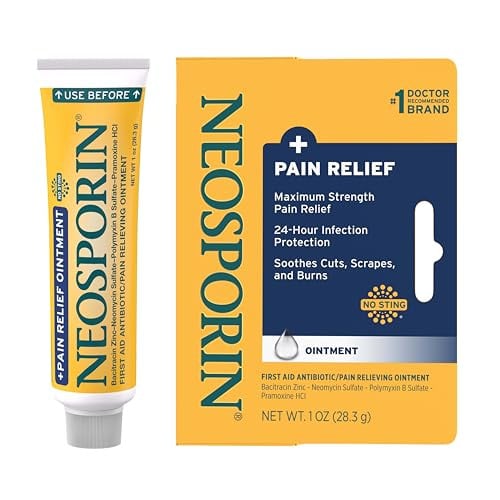 Neosporin Maximum Strength Pain Relief Antibiotic Ointment Deal